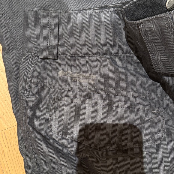 Columbia Women's Medium Snow Pants Dark Gray Winter Snowboard Ski Titanium Omni - Picture 5 of 5